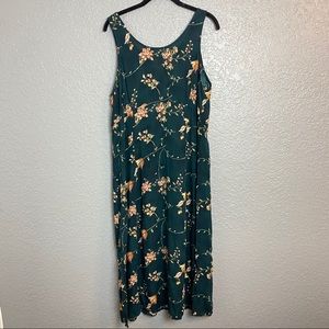 VINTAGE R&K ORIGINAL PETITE FLORAL DRESS {12}